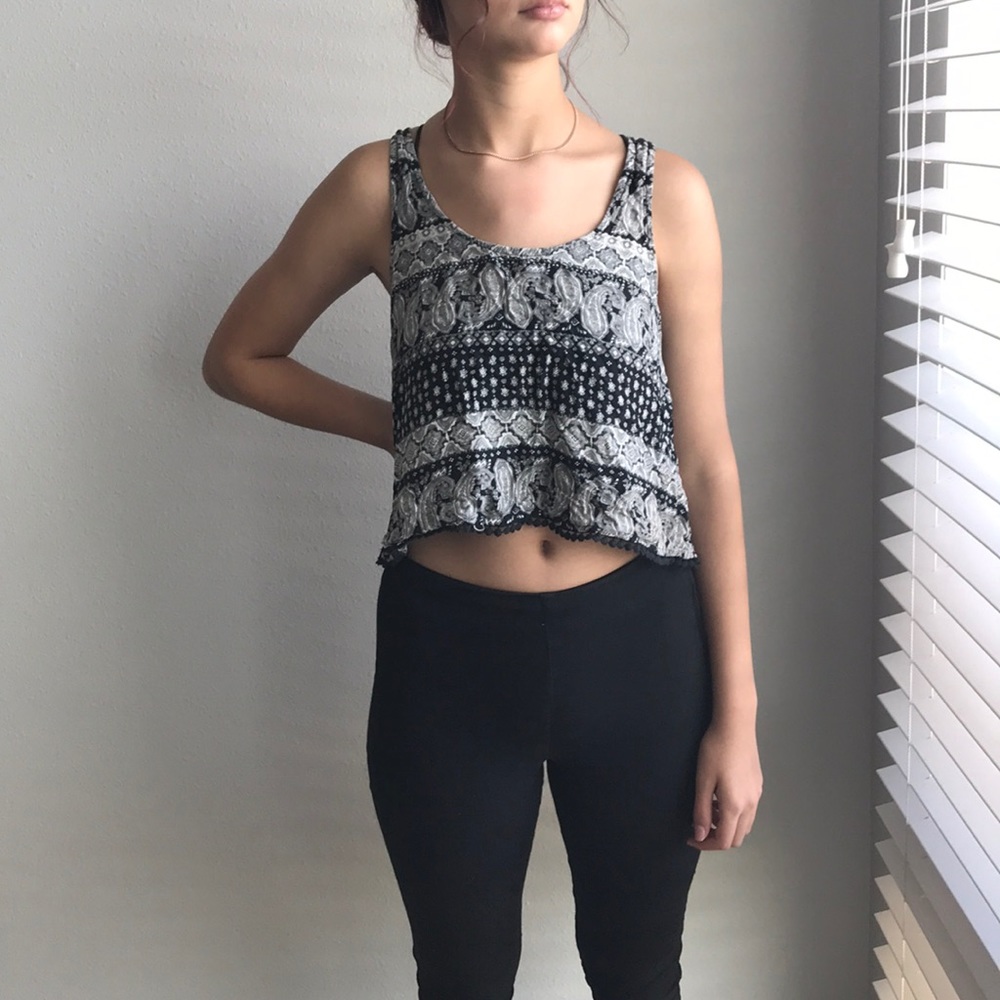 Tank crop top
